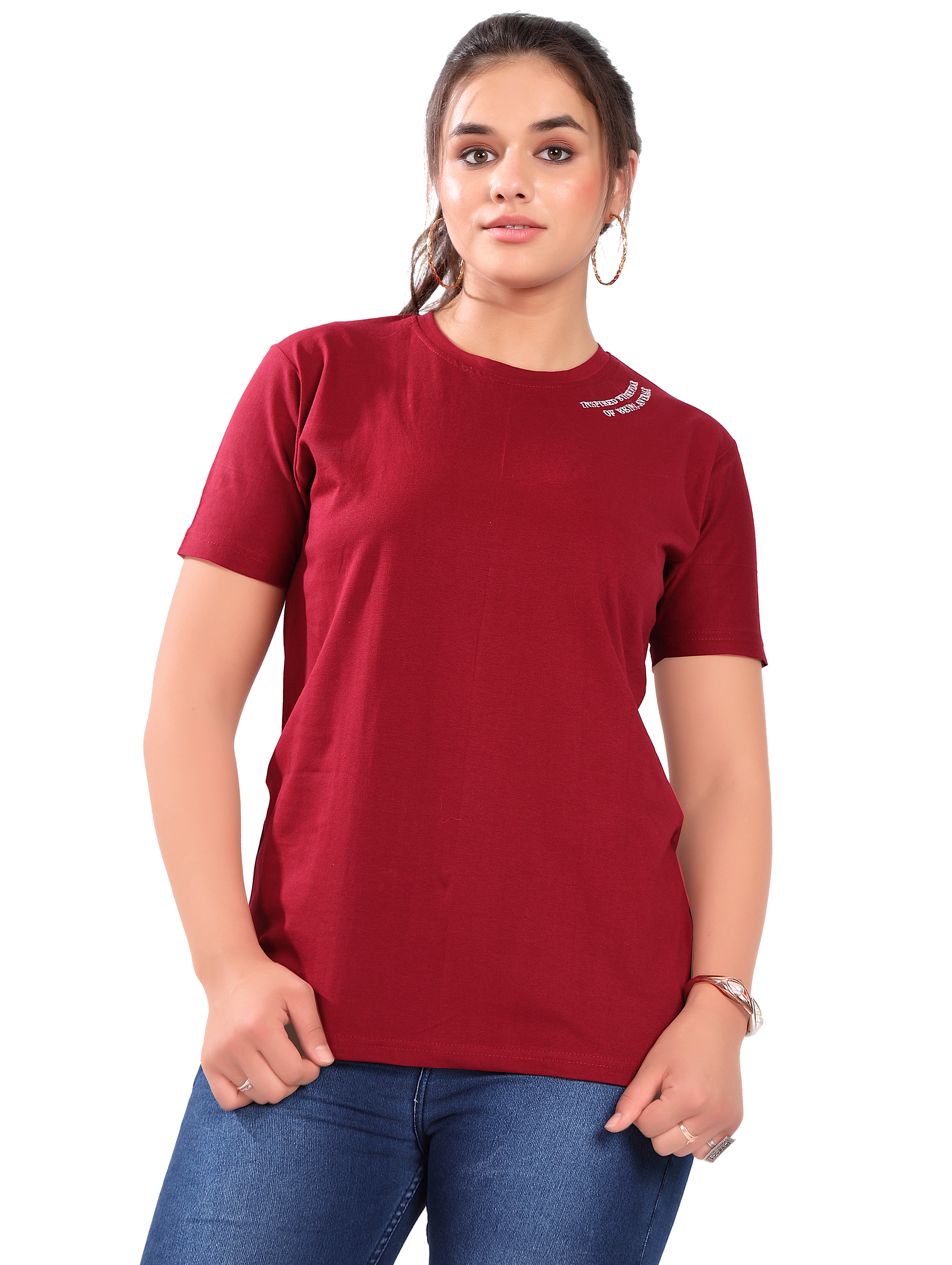 Inspired regular fit tee