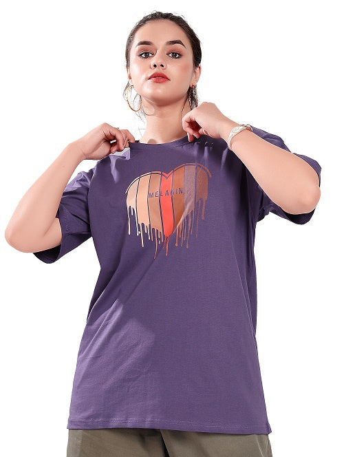 Melanin oversized t-shirt