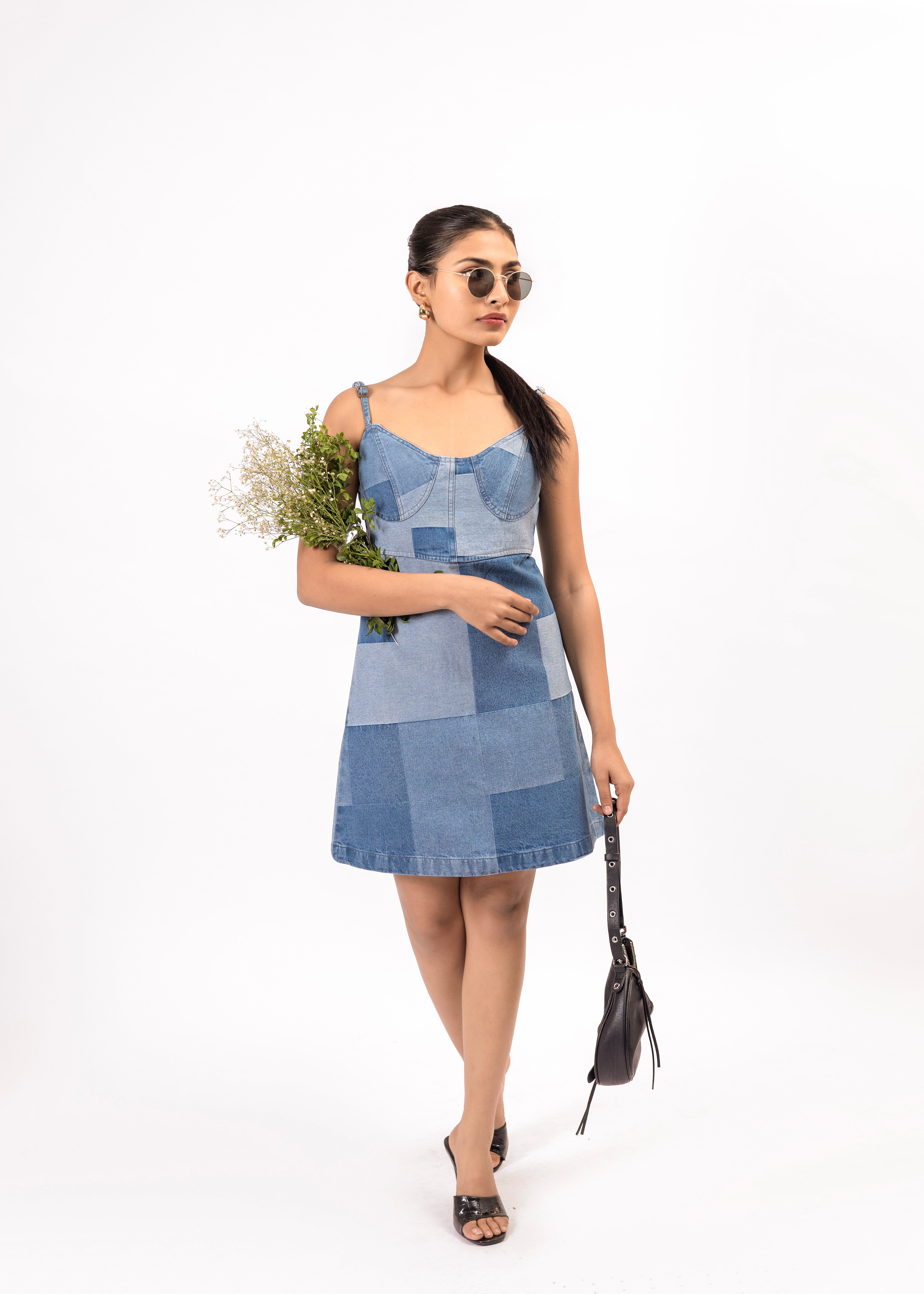 Indigo Muse Bustier dress LB