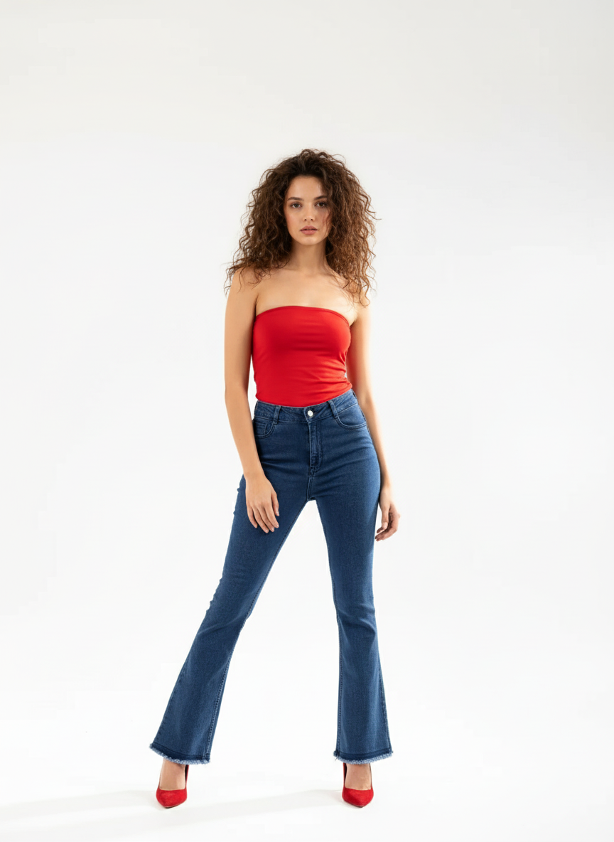 Denim Blue Bootcut denim