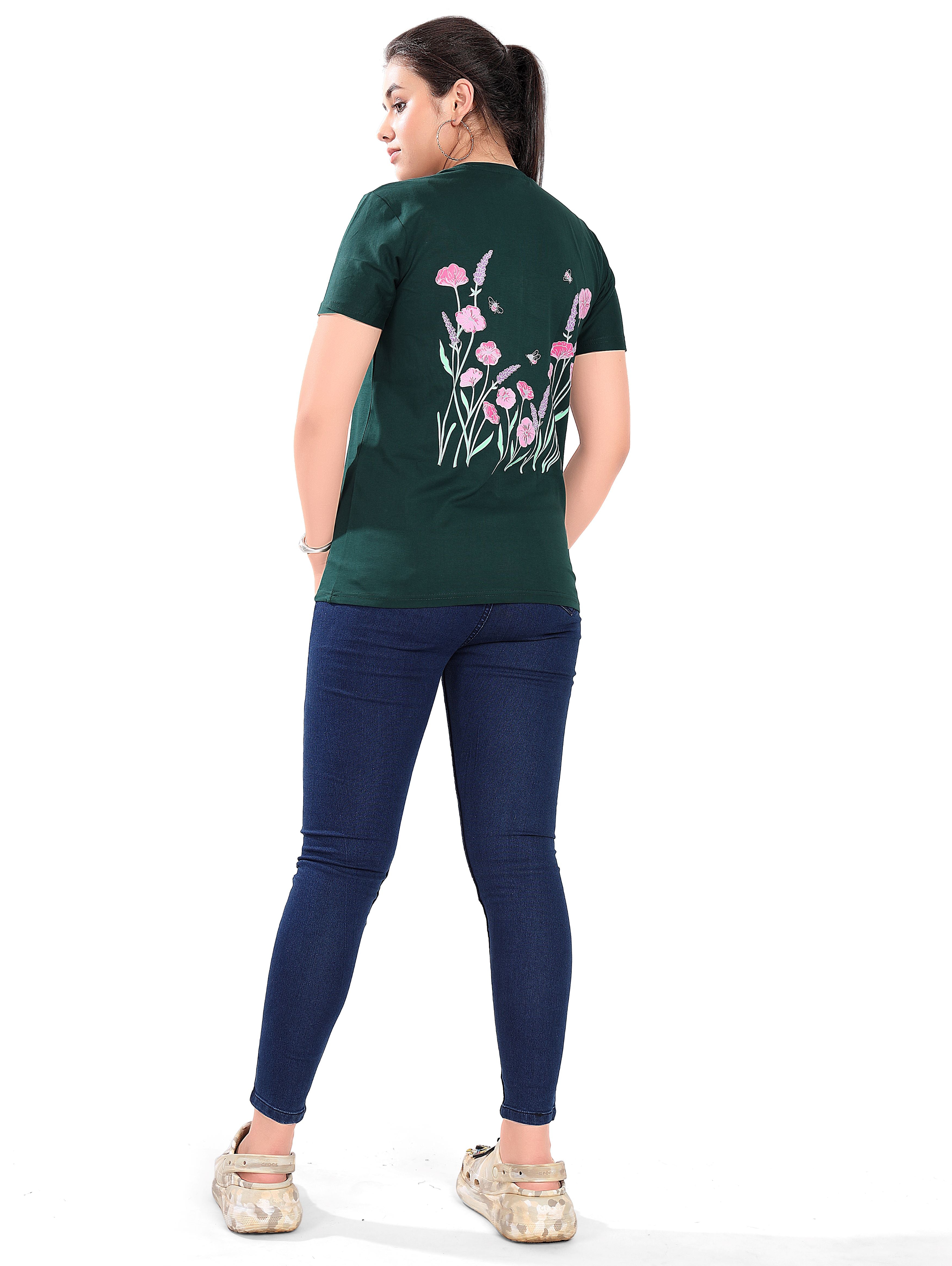 Lush forest regular fit t-shirt