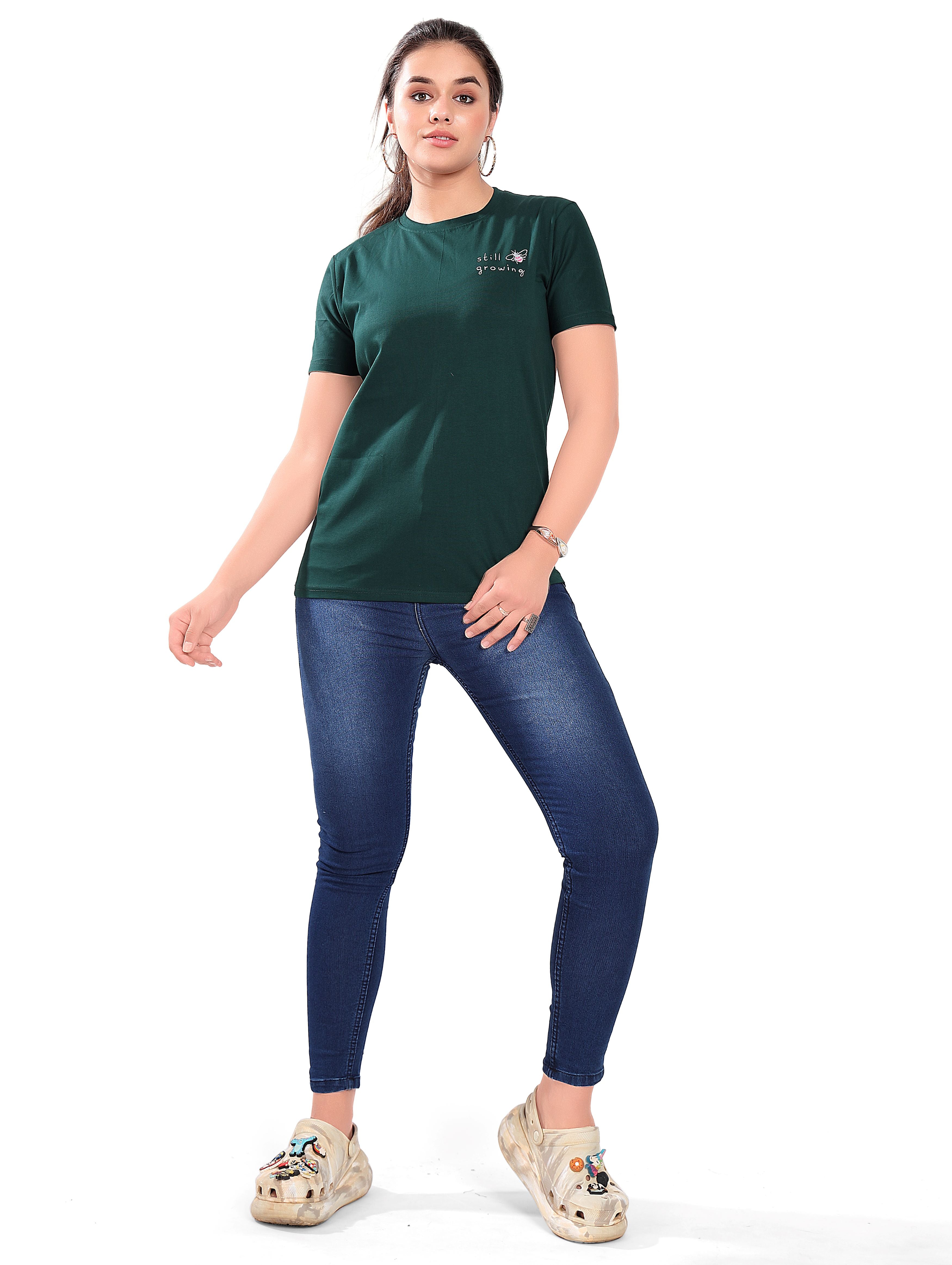 Lush forest regular fit t-shirt