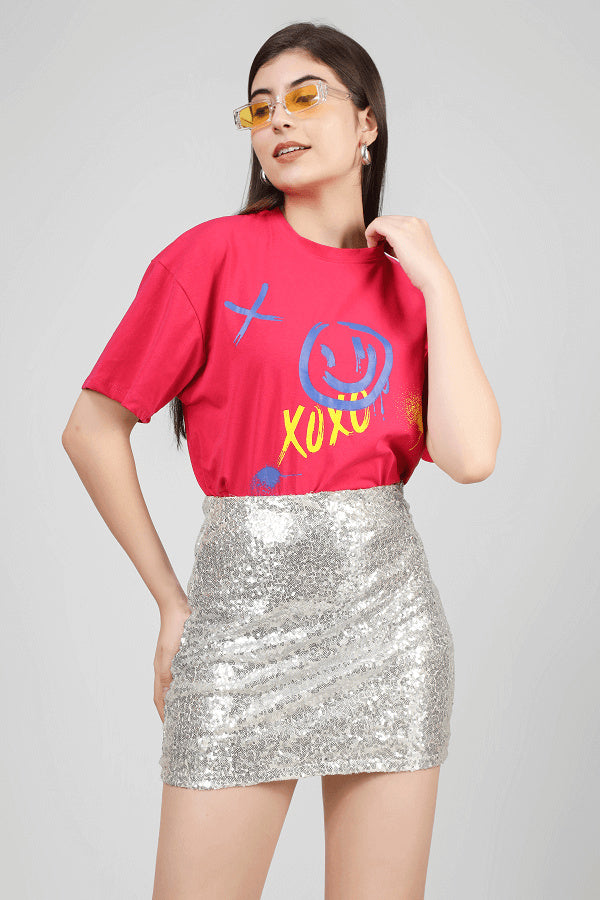 XOXO boxer t-shirt