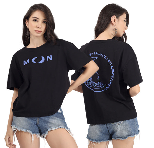 Moon boxer t-shirt