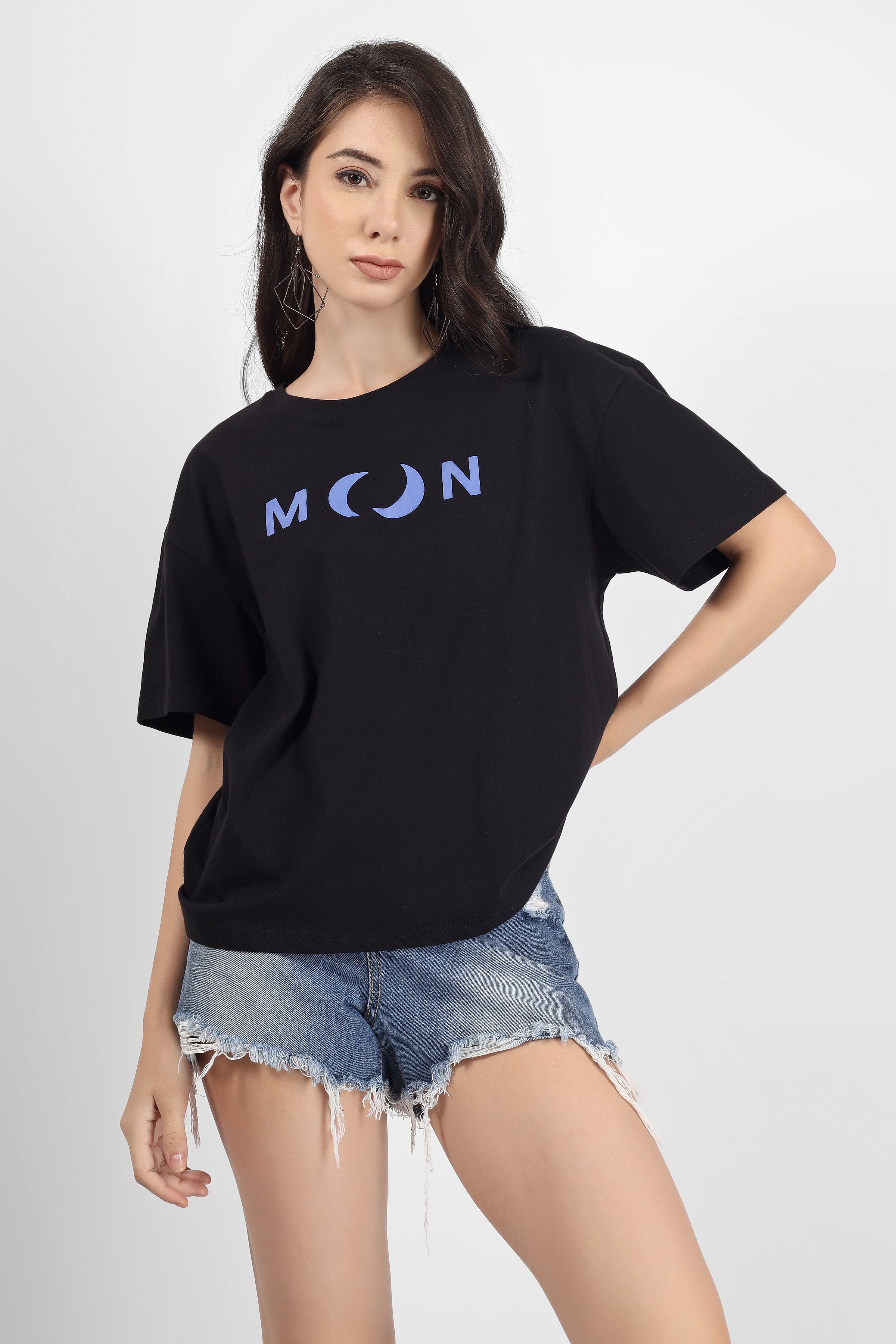 Moon boxer t-shirt