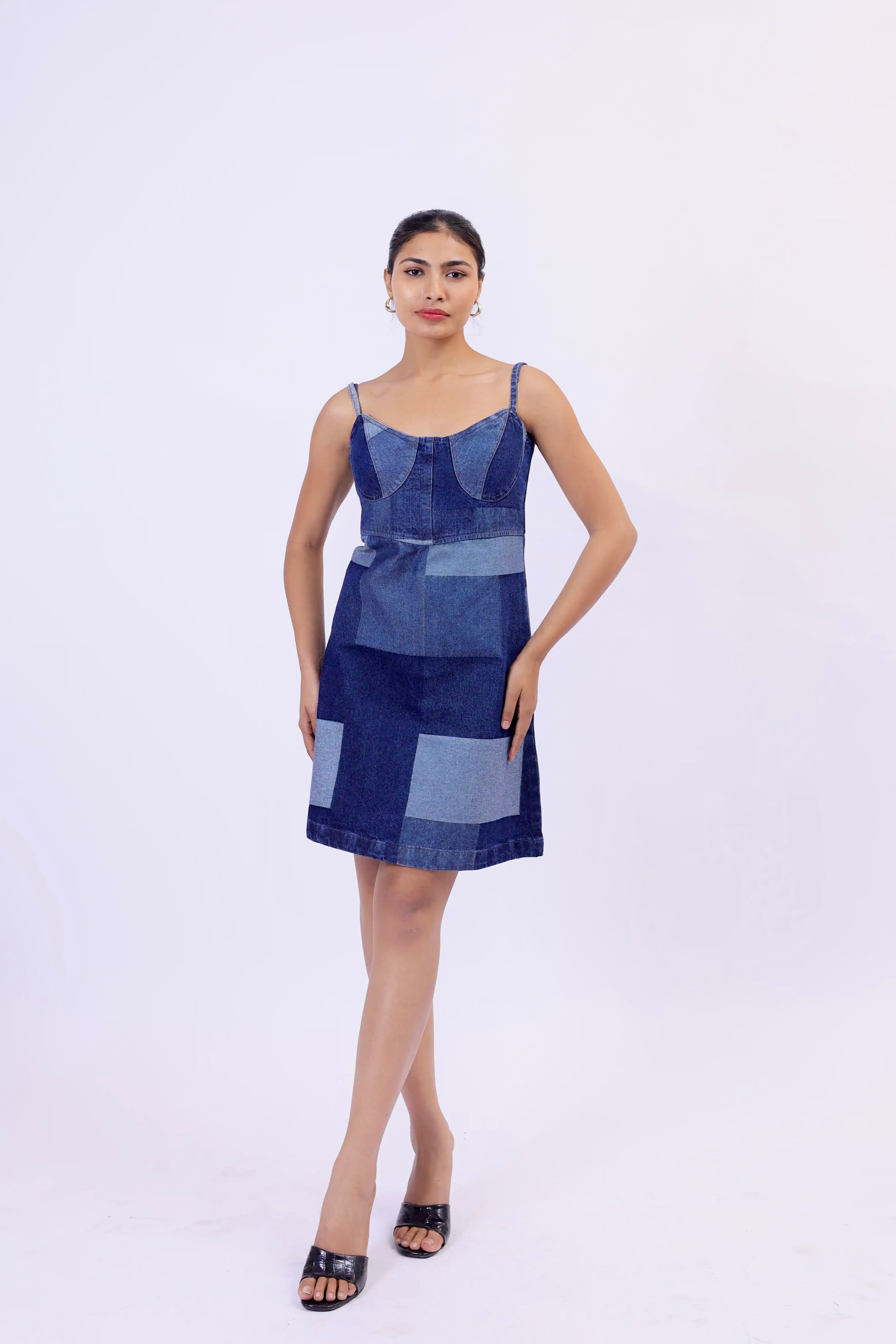 Indigo Muse Bustier Dress DB
