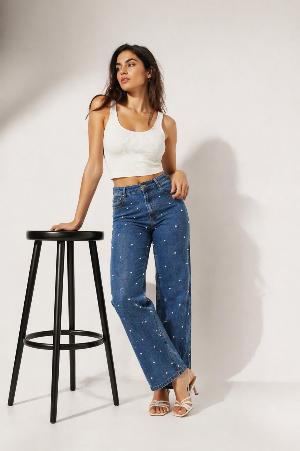 Dark Blue Moonlit Denim