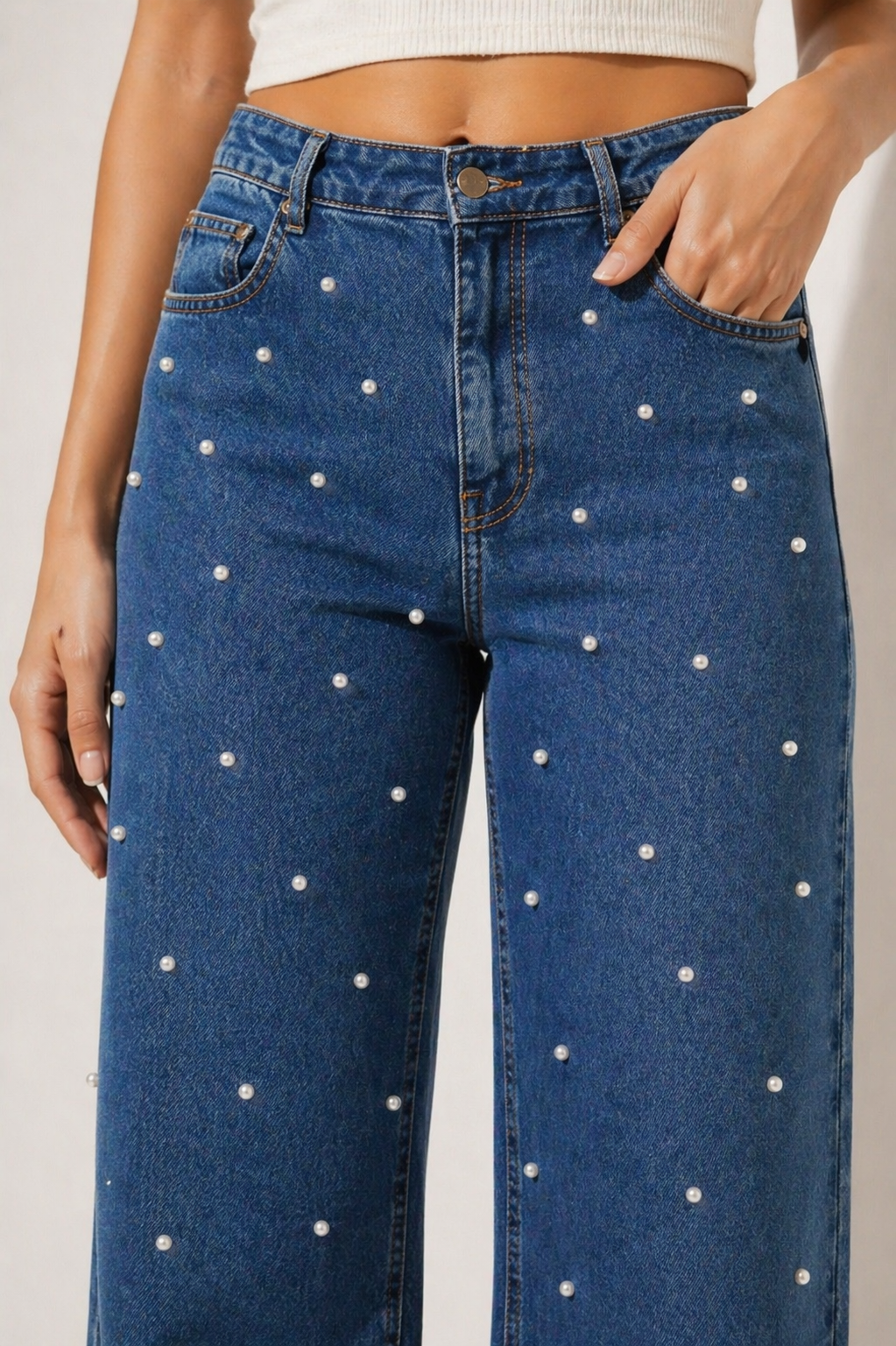 Dark Blue Moonlit Denim