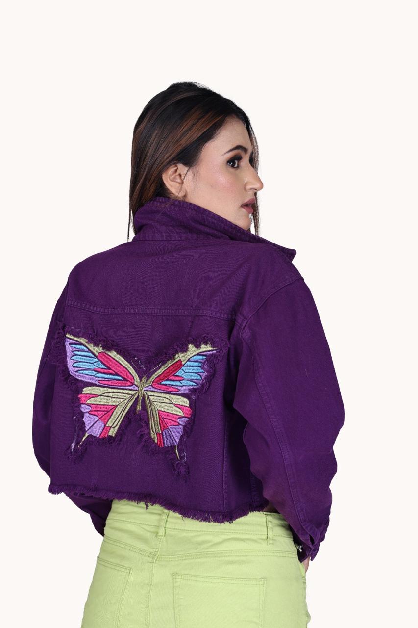 Butterfly Cropped Jacket