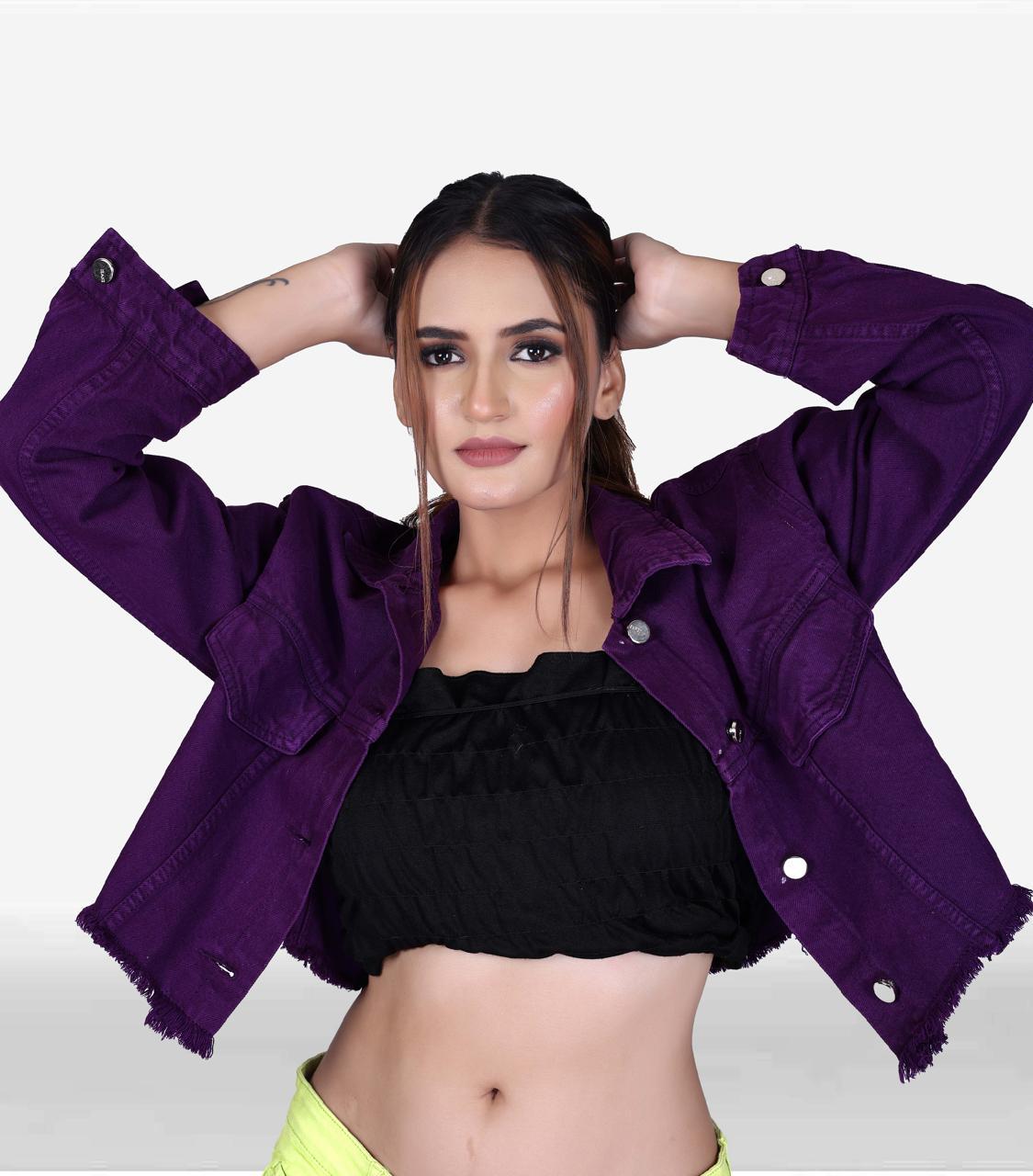 Butterfly Cropped Jacket