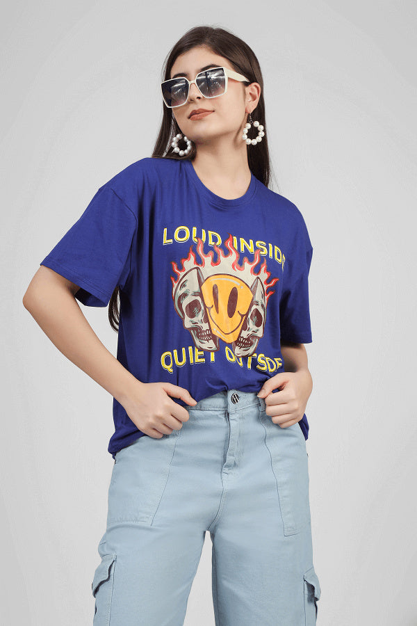 Loud inside  boxer t-shirt