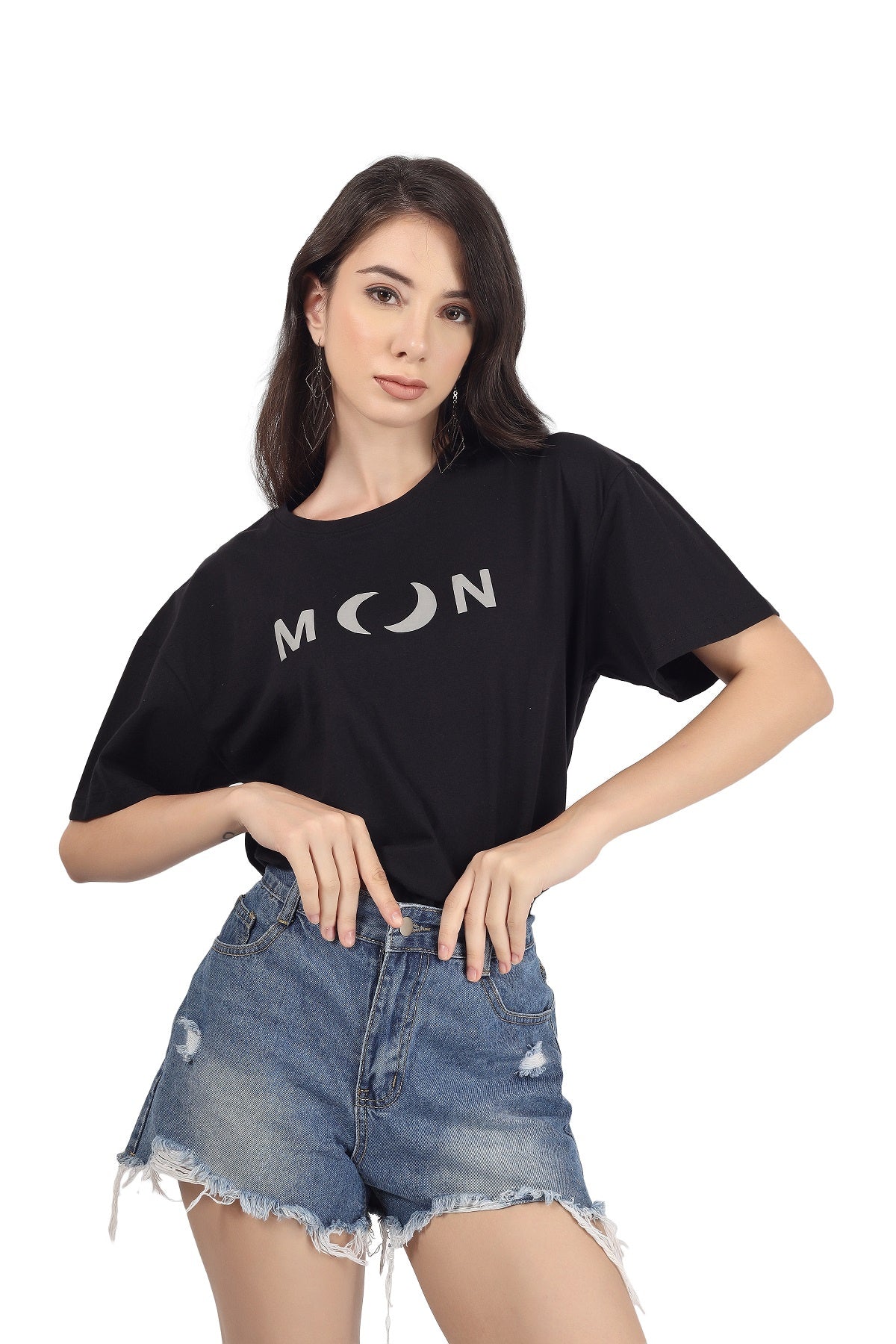 Moon boxer t-shirt