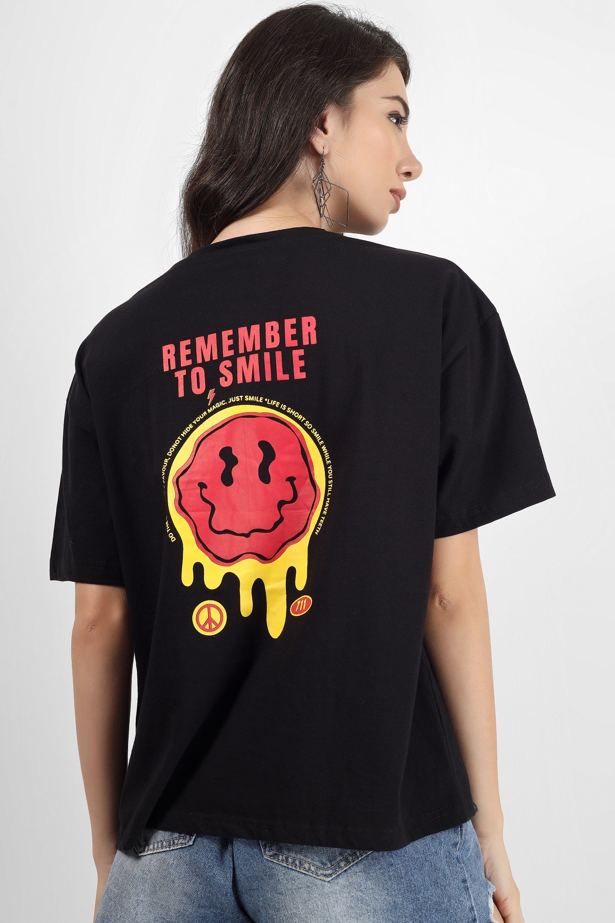 Remember to smile boxer t-shirt