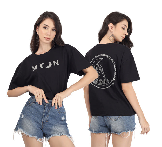 Moon boxer t-shirt